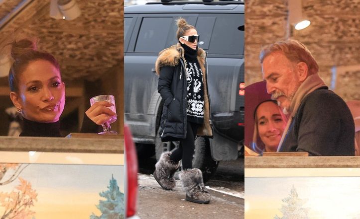 Jennifer Lopez leczy złamane serce w Aspen. 55-latka wybrała się na drinka. Wpadł też Kevin Costner