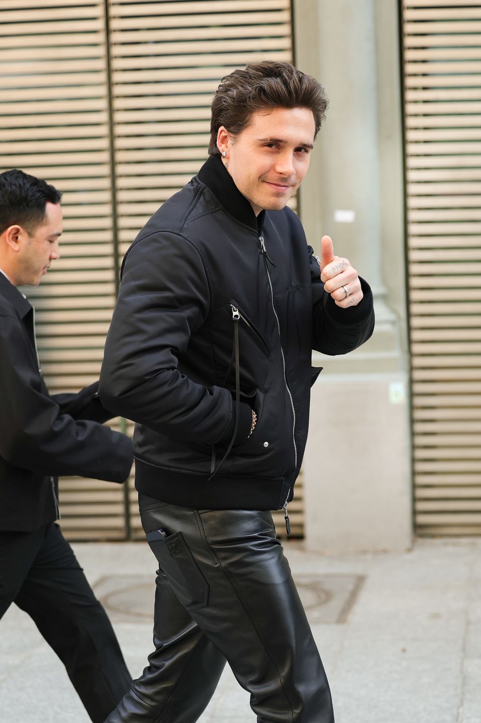 Brooklyn Beckham, luty 2024