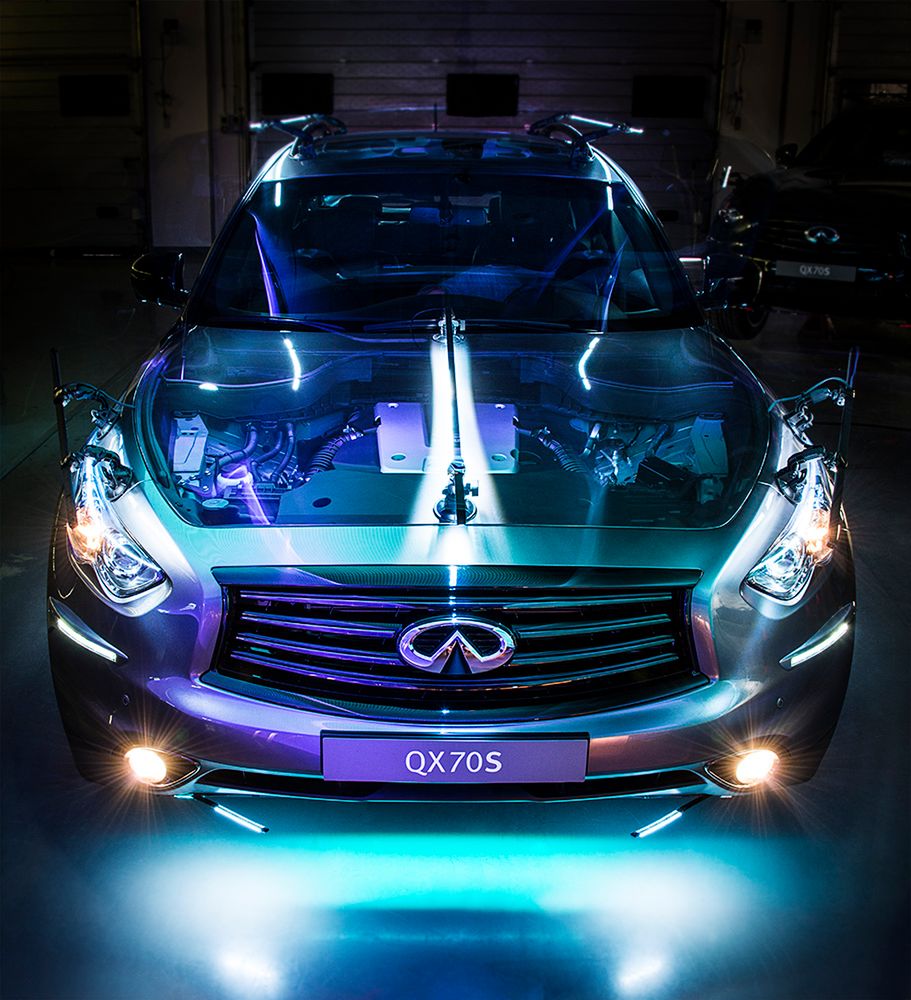 Malowanie światłem z rozmachem i Infiniti 8