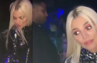 Dramat Khloe Kardashian na sylwestrze. Jej chłopak NIE ZAUWAŻYŁ, że na nim twerkuje (WIDEO)