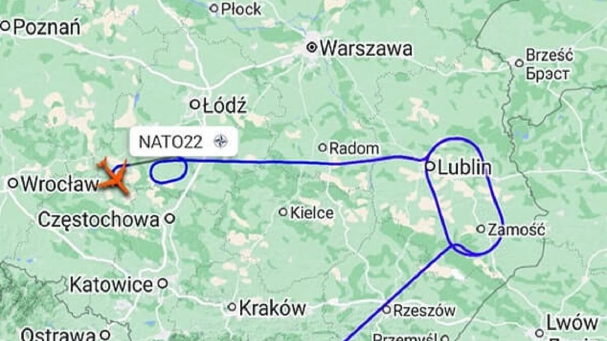 W nocy samoloty odrzutowe latały nad Lubelszczyzną