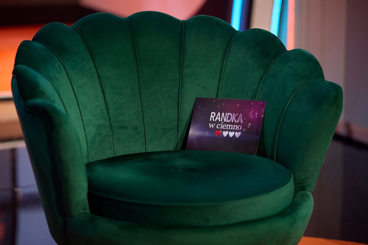 Zdjęcie z planu programu "Randka w ciemno" 