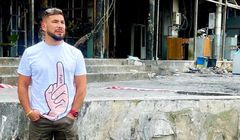 Szalony Reporter: tiktoker, który pojechał na wojnę i oburzył internautów. Baca-Pogorzelska: "To nieodpowiedzialne"