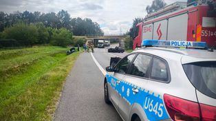 Wypadek na obwodnicy Piły. DK11 jest zablokowana