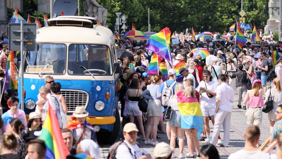 Marsz Równości wyruszył sprzed Pałacu Kultury o godz. 15.00