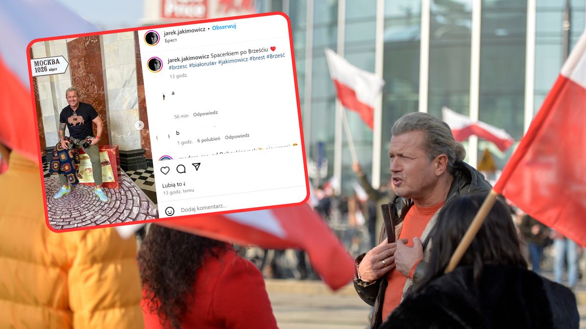 Jarosław Jakimowicz pojechał na Białoruś. Ostra reakcja w sieci