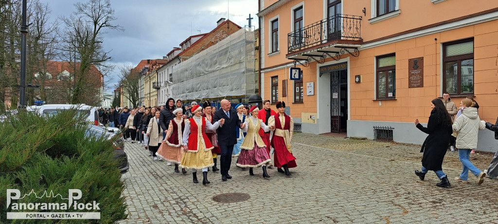 Polonez z Prezydentem Miasta Płocka Andrzejem Nowakowskim