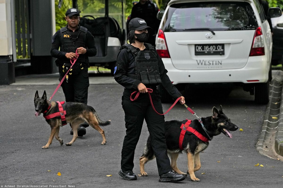 Policja z Bali. Zdjęcie ilustracyjne