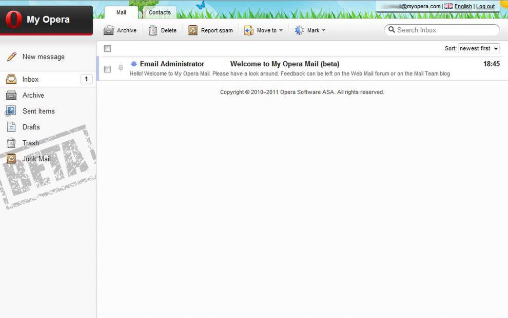 Ofensywa Opery - nowy e-mail, lepsza przeglądarka i coś jeszcze 2