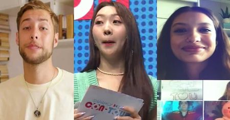 Viki Gabor i Michał Szczygieł wystąpili w KOREAŃSKIEJ telewizji jako wschodzące gwiazdy muzyki POP. Doszło do drobnej WPADKI (WIDEO)
