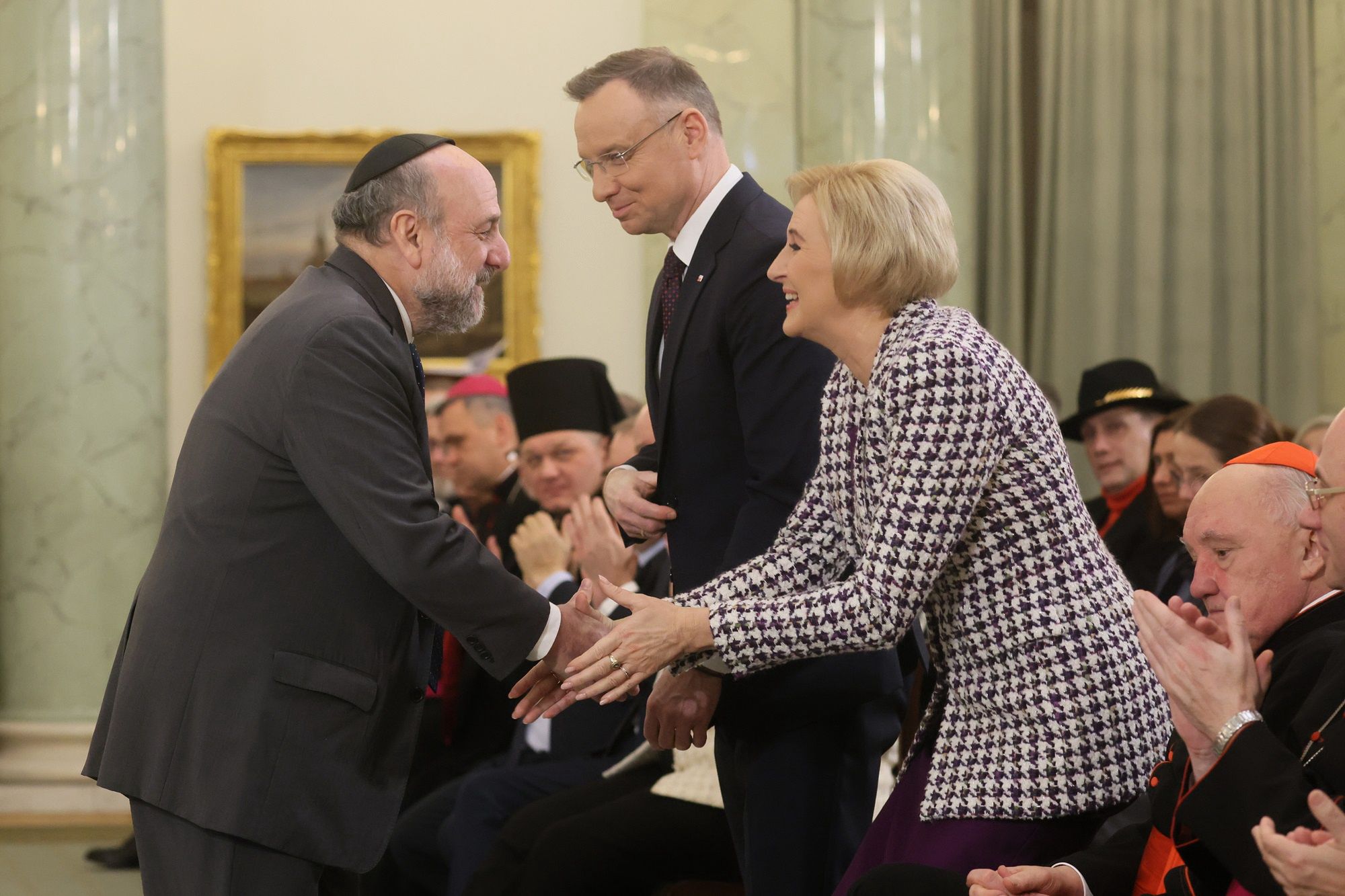 Agata Duda zaszalała ze stylizacją. Wybrała nietypowy kolor
