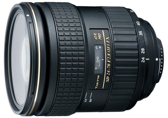 Tokina 24-70mm f/2.8 FX - uniwersalny, jasny zoom za 999 dolarów