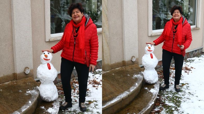 Joanna Senyszyn spaliła bałwana