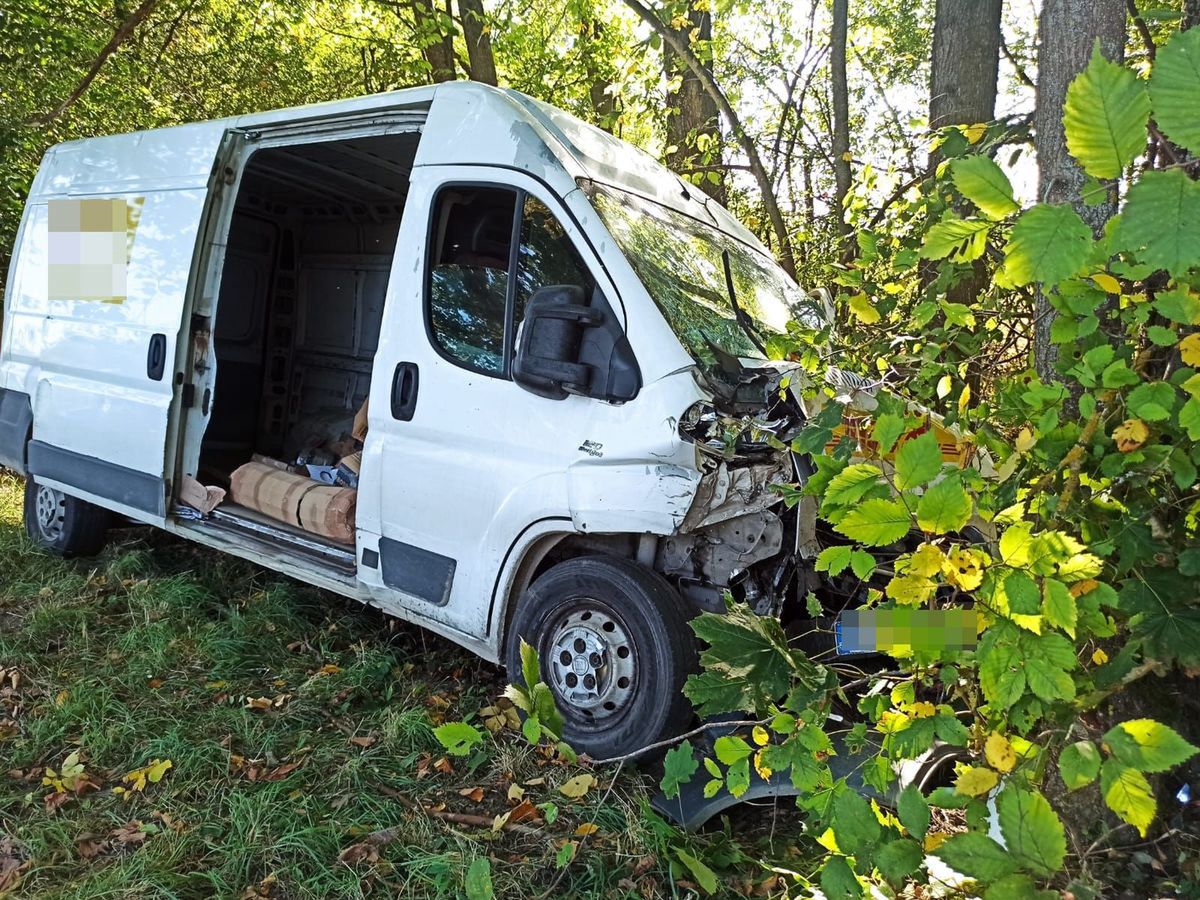 Kierowca fiata potrzebował hospitalizacji