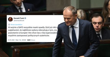 "Zastopować politycznych szaleńców". Tusk uderza w prezydenta