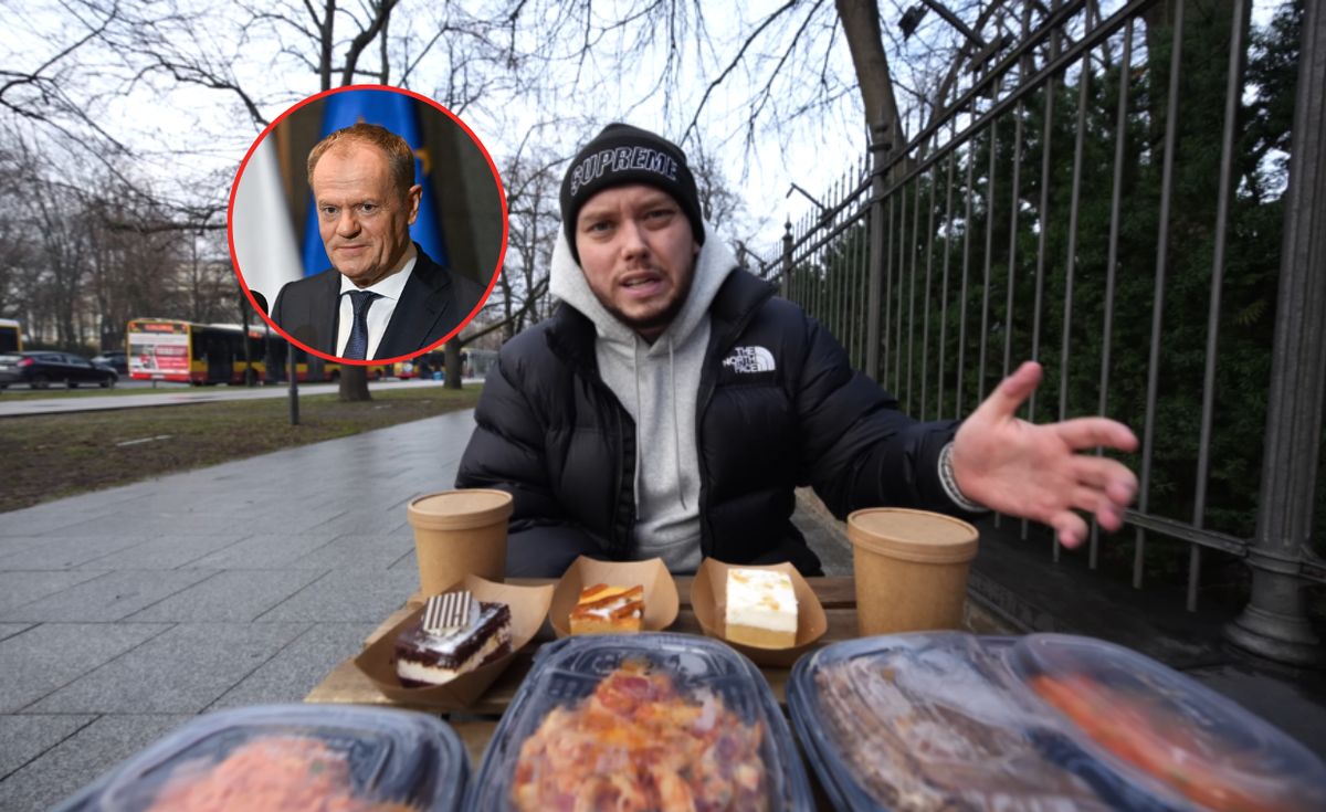 donald tusk, kancelaria premiera, jedzenie Jak smakuje jedzenie premiera? Youtuber ocenił