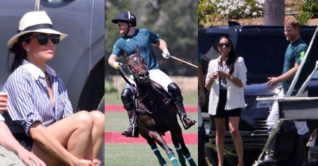 Meghan Markle kibicuje Harry'emu podczas gry W POLO (ZDJĘCIA)