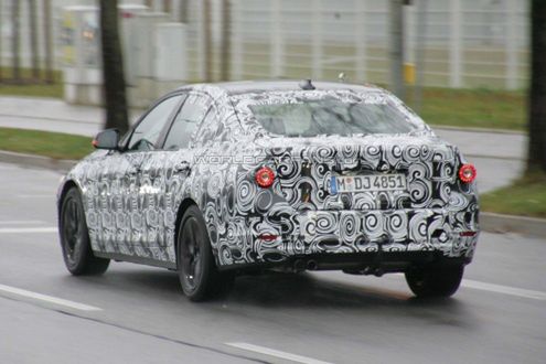 Nowe BMW serii 3 (F30) przyłapane!