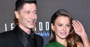 Anna Lewandowska gra nogą w sukience za 8 TYSIĘCY na premierze filmu o Robercie Lewandowskim (ZDJĘCIA)