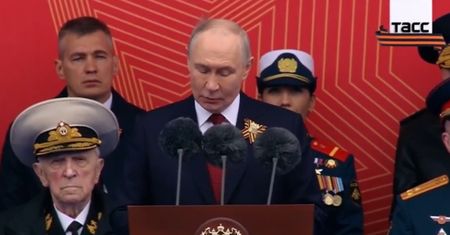 "Zwycięstwo będzie nasze". Putin przemówił na Placu Czerwonym
