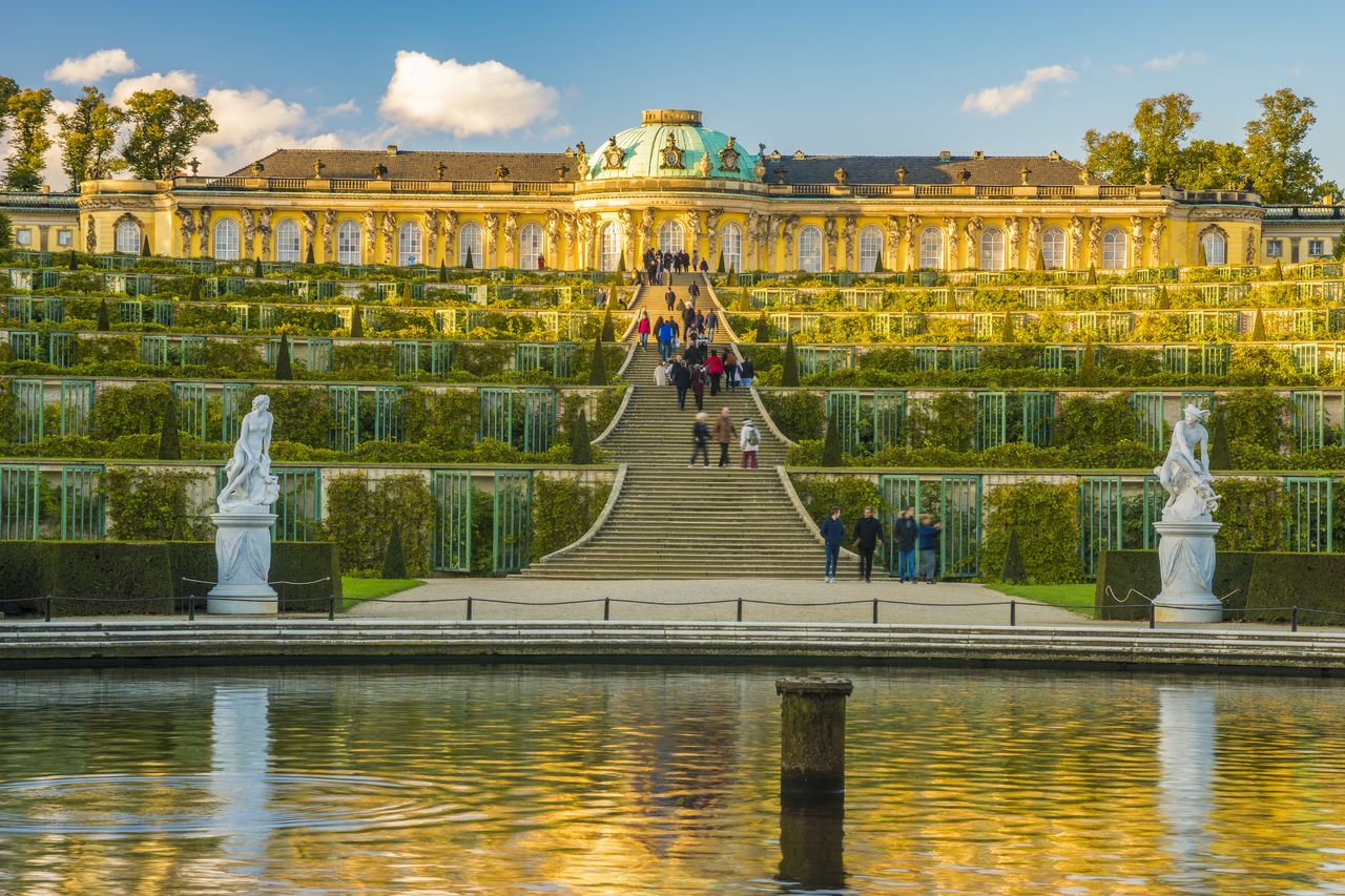 Pałac z parku Sanssouci 
