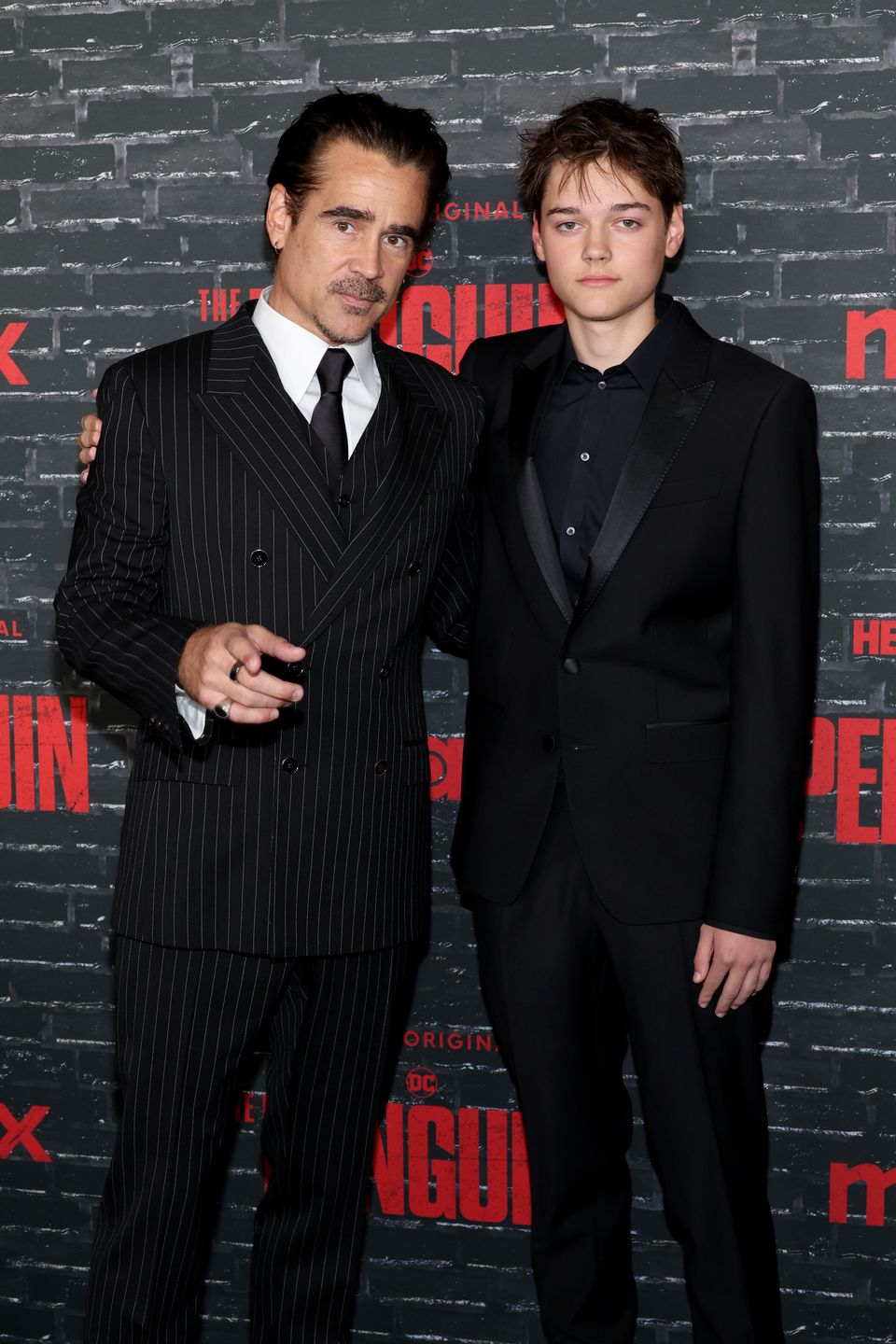 Colin Farrell i Henry Tadeusz na premierze