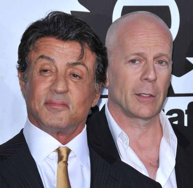 Stallone: "Bruce Willis jest LENIWY I CHYTRY!"
