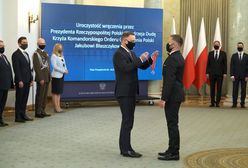 Prezydent odznaczył Jakuba Błaszczykowskiego Krzyżem Komandorskim Orderu Odrodzenia Polski
