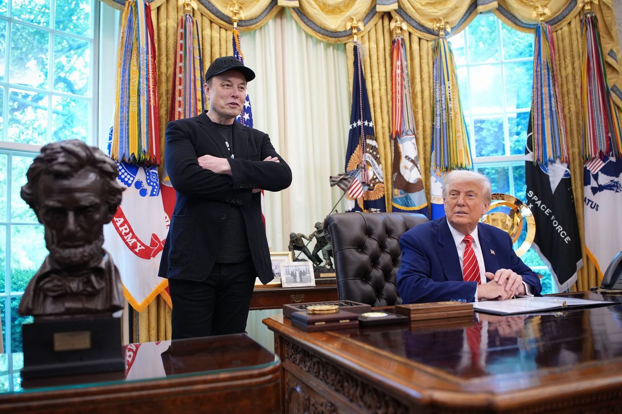 Social media erupts as Trump and Musk clash