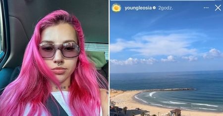Young Leosia jest w Izraelu. Pokazała zdjęcie plaży po ataku Hamasu