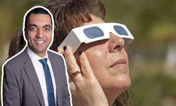 Może uszkodzić wzrok. Zwykłe okulary przeciwsłoneczne nie wystarczą