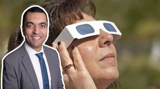 Może uszkodzić wzrok. Zwykłe okulary przeciwsłoneczne nie wystarczą