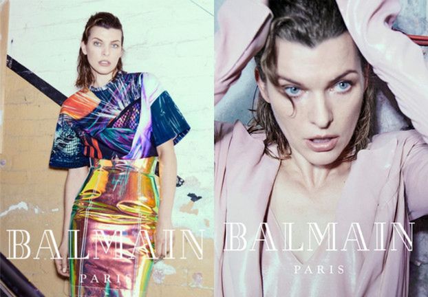 42-letnia Milla Jovovich w futurystycznej kampanii Balmain