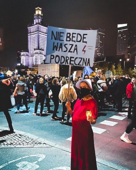 Julia Wróblewska chętnie pomoże w szpitalu na Stadionie Narodowym