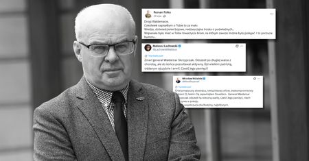 "Takim Cię zapamiętam". Kondolencje po śmierci gen. Skrzypczaka