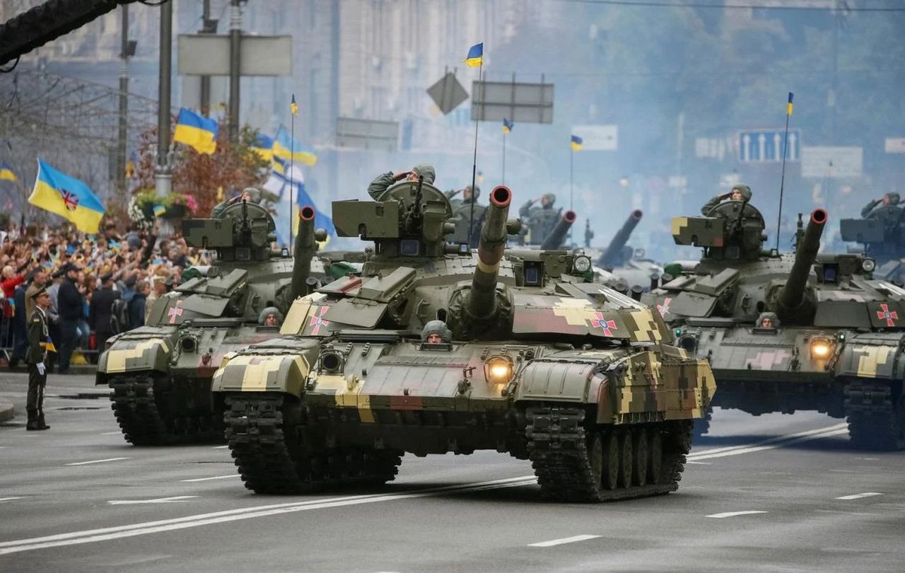 Ukraińskie, zmodernizowane czołgi T-64