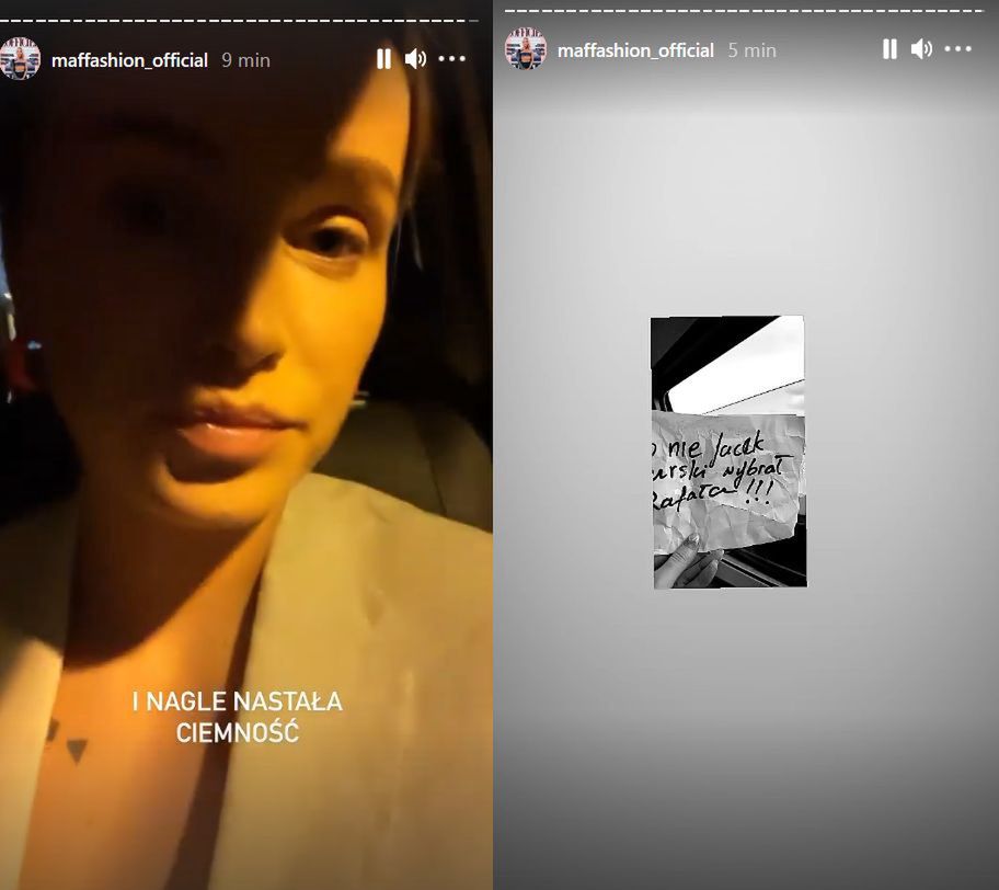 Maffashion prostuje swoje InstaStories