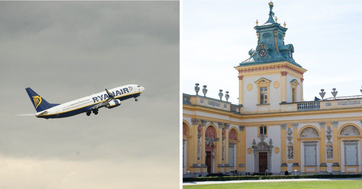 Warszawa: Linia lotnicza żartuje z Wilanowa. Złoty samolot i czerwony dywan w specjalnej ofercie. To efekt akcji z Dino