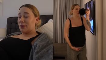 Andziaks dostała ciążowych skurczy i nie przestała nagrywać: "POJĘCZĘ SOBIE. RODZIĆ TO JESZCZE NIE RODZĘ, PRAWDA?" (WIDEO)