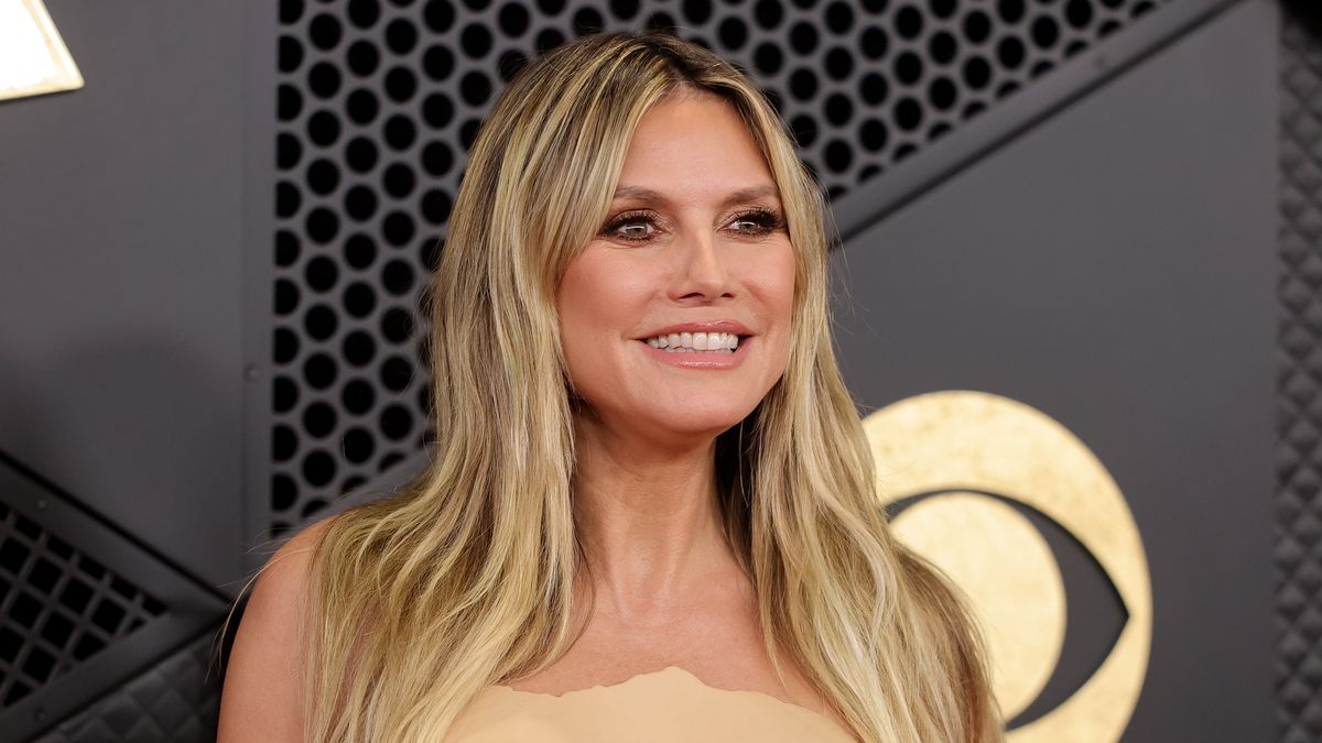 LOS ANGELES, CALIFORNIA - FEBRUARY 01: (FOR EDITORIAL USE ONLY) Heidi Klum attends the 68th GRAMMY Awards at Crypto.com Arena on February 01, 2026 in Los Angeles, California. (Photo by Brianna Bryson/WireImage)