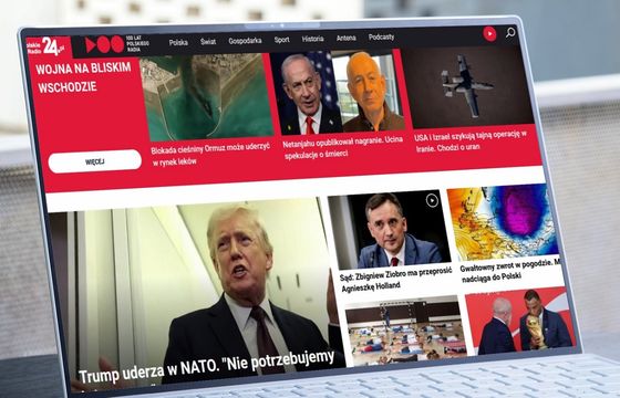 Onet i WP ze spadkami w newsach. Mocno w górę Polskie Radio 24