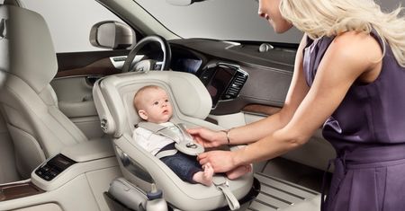 Volvo Excellence Child Seat Concept - rozwiązanie problemów z przewożeniem dzieci