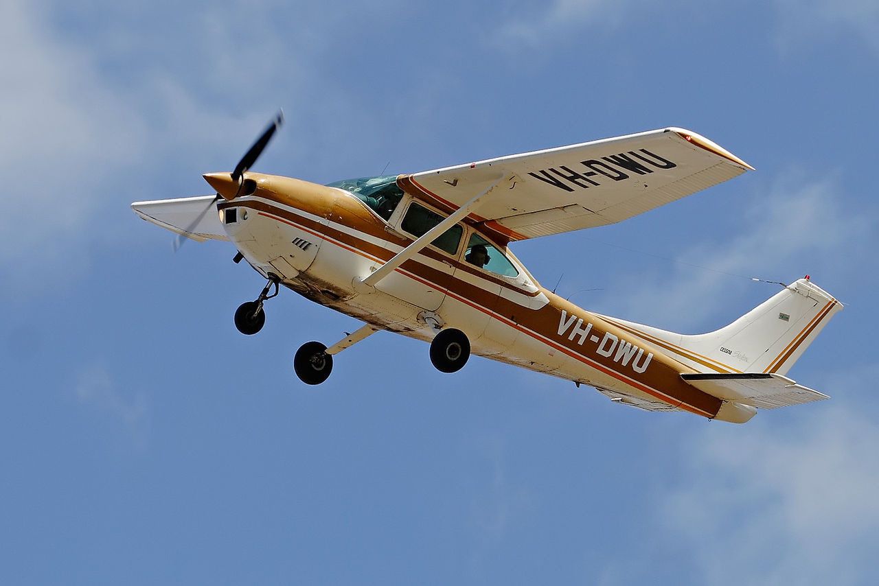 Cessna 182 - w takim samolocie zaginął Frederick Valentich