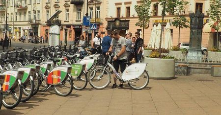 Pół miliona wypożyczeń Lubelskiego Roweru Miejskiego w tym sezonie