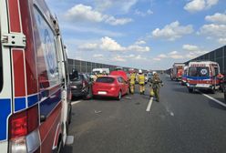 Karambol na A4. Sześć aut zderzyło się pod Bochnią