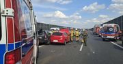 Karambol na A4. Sześć aut zderzyło się pod Bochnią