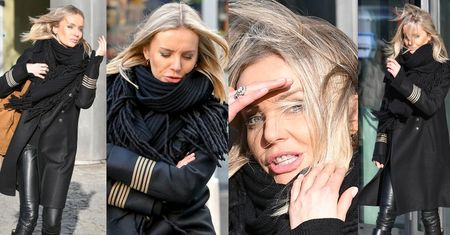 Agnieszka Szulim z rozwianym włosem podłapała fuchę w "Dzień Dobry TVN" (ZDJĘCIA)