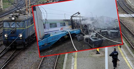 Pożar w pociągach z kibicami. Sprawą zajmie się specjalna komisja