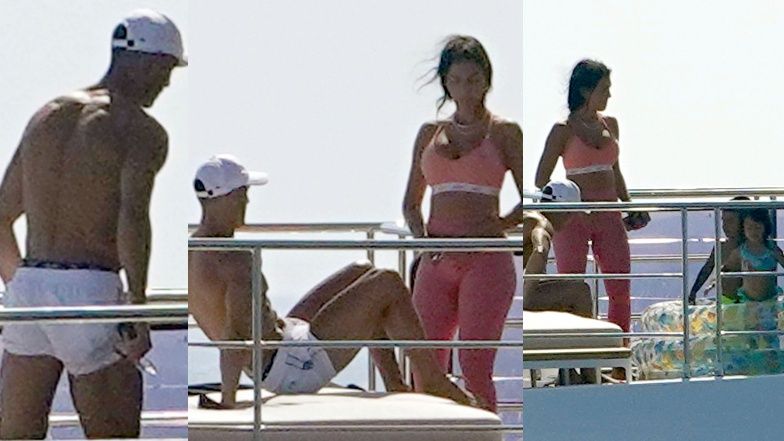 Cristiano Ronaldo na jachcie z ukochaną i dziećmi