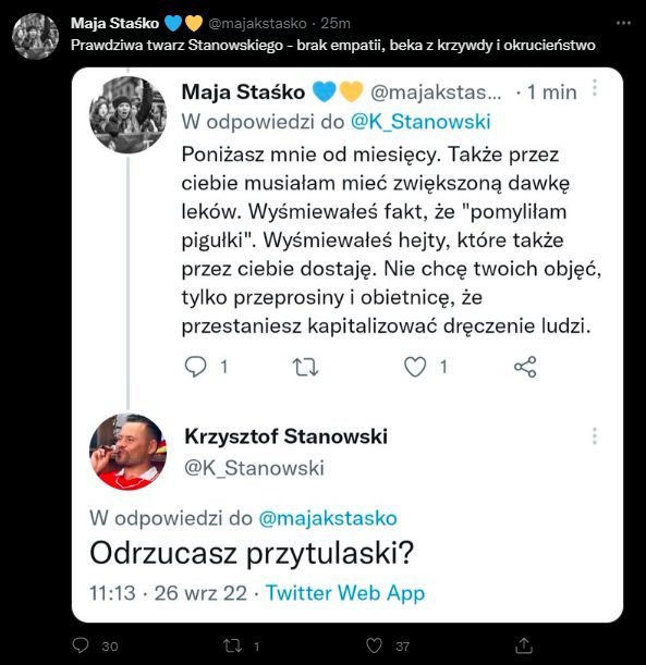 Maja Staśko vs Krzysztof Stanowski